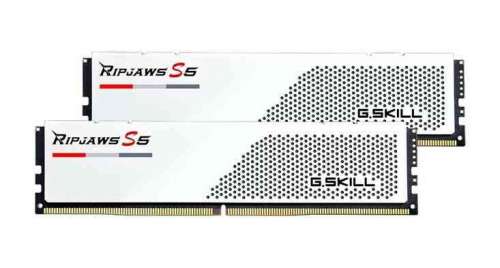 G.Skill Ripjaws S5 DDR5 96GB (2x48GB) 5200MHz | CL40, Dual Channel, Biały