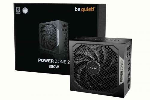 be quiet! Power Zone 2 850W | ATX 3.1, PCIe 5.1, 80 PLUS Gold, Modularny