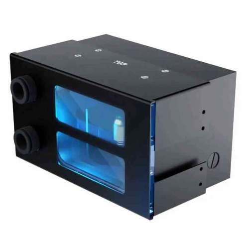 Alphacool ES 2U Rezerwuar dla Pomp D5 | Z Sensorami, Czarny