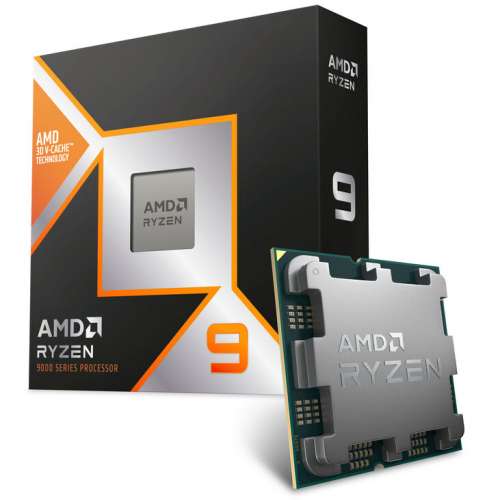 AMD Ryzen 9 9900X3D – Procesor 12-rdzeniowy 5,5 GHz, Socket AM5 (Granite Ridge, Boxed, bez chłodzenia)
