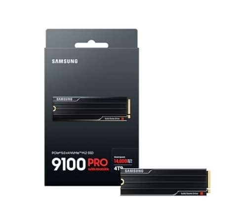 Samsung 9100 PRO 4TB, SSD NVMe PCIe 5.0 z Radiatorem – Prędkość do 14 800 MB/s