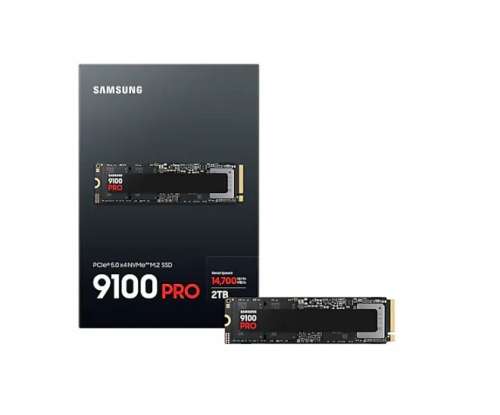 Samsung 9100 PRO 2TB, SSD NVMe PCIe 5.0 – Prędkość do 14 700 MB/s