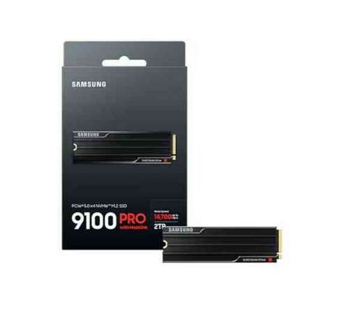 Samsung 9100 PRO 2TB,| SSD NVMe PCIe 5.0 z Radiatorem – Prędkość do 14 800 MB/s