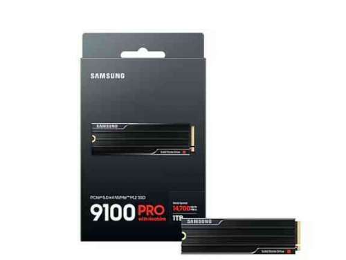 Samsung 9100 PRO 1TB, SSD NVMe PCIe 5.0 z Radiatorem – Prędkość do 14 700 MB/s