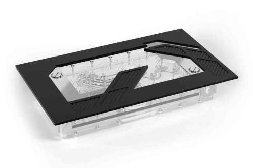 Alphacool Apex Distroplate Dark Base Pro 901 Black VPP/D5