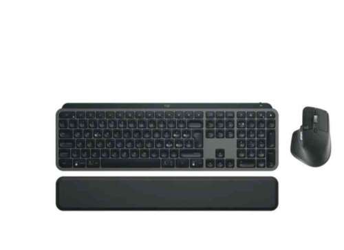 Logitech MX Keys S Combo Grafitowy – Klawiatura i Mysz dla Profesjonalistów