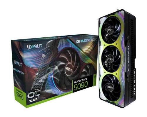 Palit GeForce RTX 5090 GameRock OC – 32 GB GDDR7