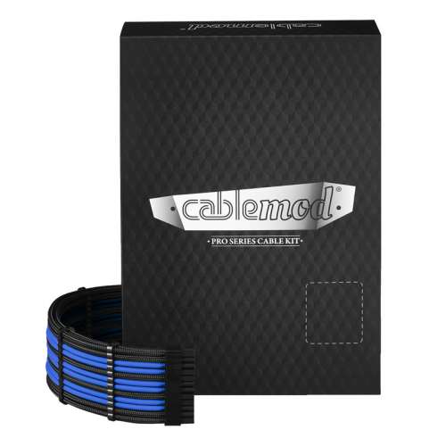 CableMod PRO ModMesh C-Series AXi HXi oraz RM Cable Kit - czarno/niebieski