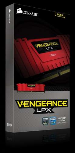 Corsair DDR4 Vengeance LPX 8GB/2666 RED CL16-18-18-35 1.20V XMP2.0-200350