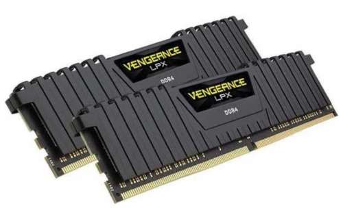 Corsair Pamięć DDR4 Vengeance LPX 16GB/3200(2*8GB) BLACK CL16 Ryzen mem kit-401074