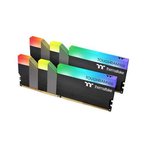 Thermaltake pamięć do PC - DDR4 16GB (2x8GB) ToughRAM RGB 4000MHz CL19 XMP2 Czarna-365209