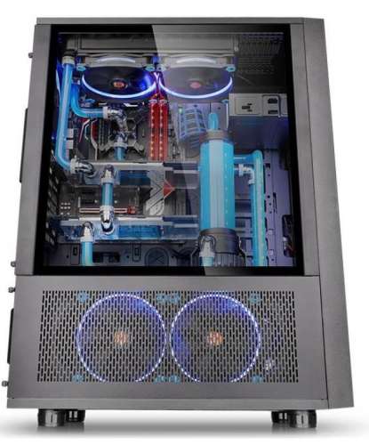 Thermaltake Core X71 Full Tower USB3.0 Tempered Glass - Black-238106