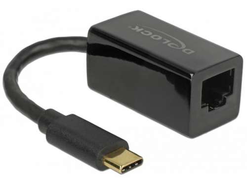 Delock Karta sieciowa USB 3.1 typ C ->RJ-45 1GB na kablu-289315