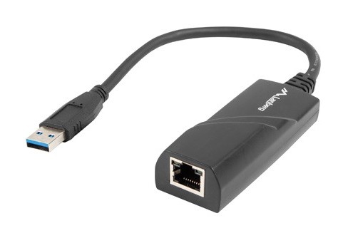 LANBERG Karta sieciowa USB 3.0 1X RJ45   1GB NC-1000-01-323327