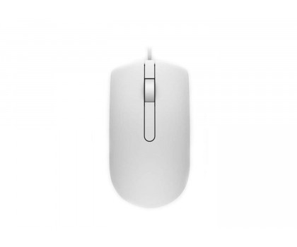 Dell Przewodowa mysz optyczna USB biała MS116-267910