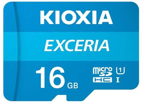 Kioxia Karta pamięci microSD 16GB M203 UHS-I U1 adapter Exceria-399659