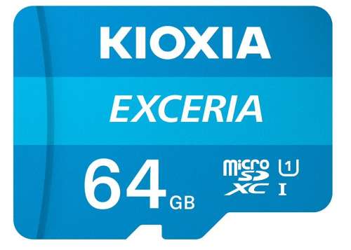 Kioxia Karta pamięci microSD 64GB M203 UHS-I U1 adapter Exceria-399670