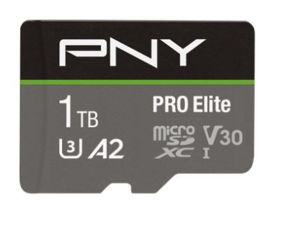 PNY Pamięć  microSDXC 1TB Pro Elite UHS-I-398049