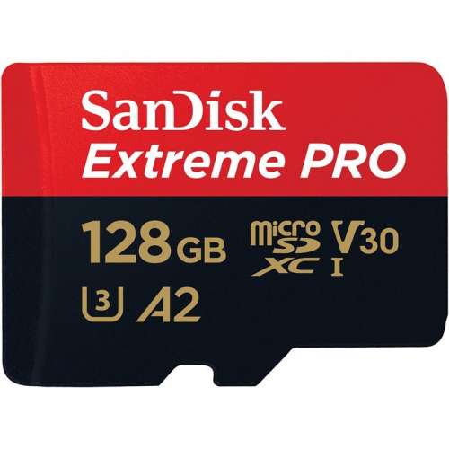 SanDisk Extreme Pro microSDXC 128GB 170/90 MB/s A2 V30-297539