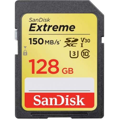 SanDisk Karta pamięci Extreme SDXC 128GB 150/70 MB/s V30 UHS-I U3-315770