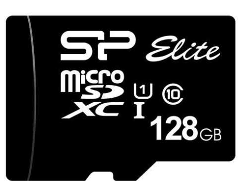 Silicon Power Karta pamięci microSDXC Elite 128GB U1 10MB/S CL10 + adapter-369189