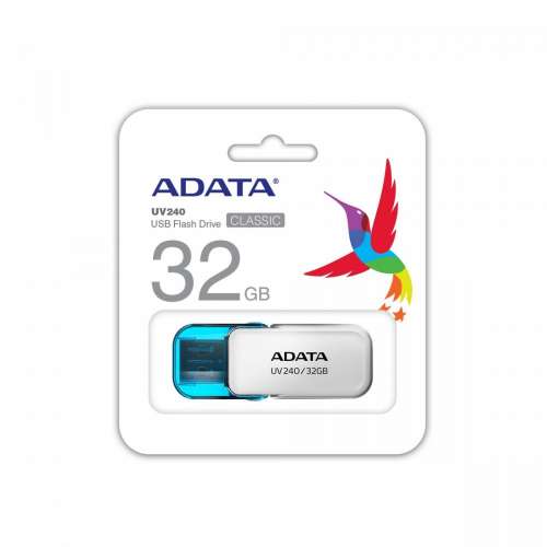 Adata Pendrive UV240 32GB USB 2.0 Biały-281564