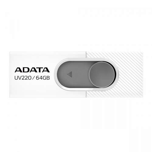 Adata Pendrive UV220 64GB USB2.0 Biało-szary-261672