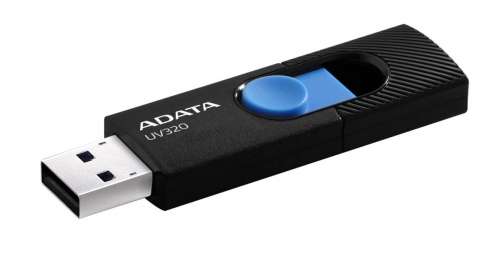 Adata Pendrive UV320 64GB USB 3.2 Gen1 Czarno-niebieski-261682