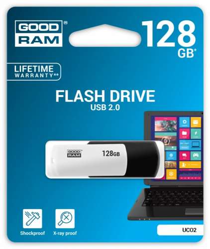 GOODRAM COLOUR BLACK&WHITE 128GB USB2.0-206566