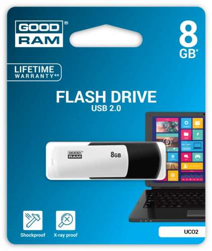 GOODRAM COLOUR BLACK&WHITE 8GB USB2.0-205952