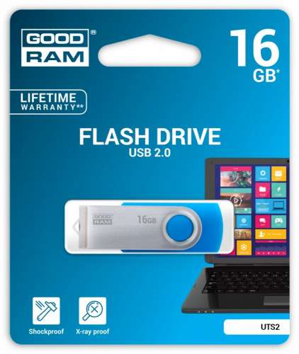 GOODRAM TWISTER 16GB Blue USB2.0-205953