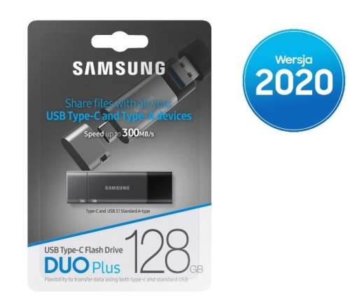 Samsung Pendrive DUO Plus 128GB USB-C/USB3.1 MUF-128DB/A-378123