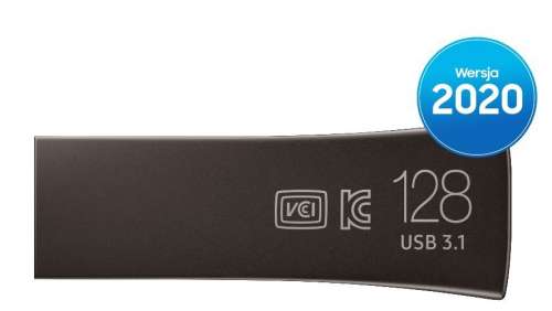 Samsung Pendrive BAR Plus USB3.1 128 GB Titan Gray-378324
