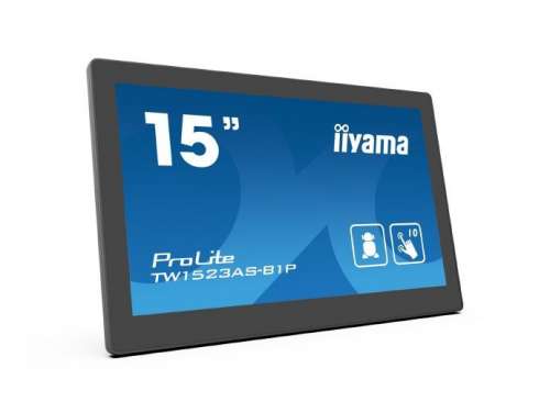 IIYAMA Monitor 15 cali TW1523AS-B1P 10P.DOT.IPS,ANDROID,USB,WIFI,MIC,2x2W-426897