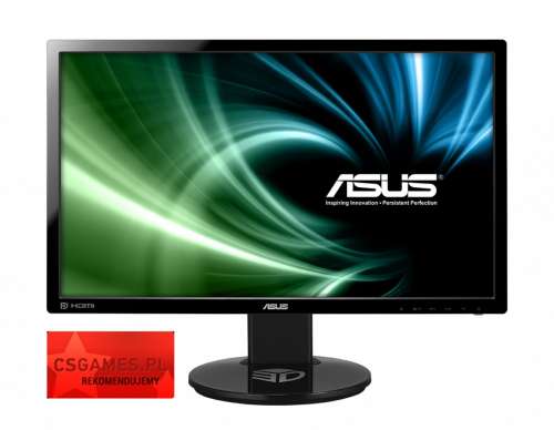 ASUS Monitor 24 VG248QE GAMING WLED FHD 144Hz 1ms  HDMI DP Dual DVI-D GŁOŚNIK PIVOT-190646
