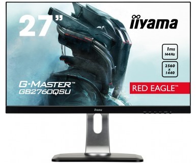 IIYAMA Monitor 27 GB2760QSU-B1 TN,WQHD,HDMI,DP,USB,144Hz,ETE.-247728