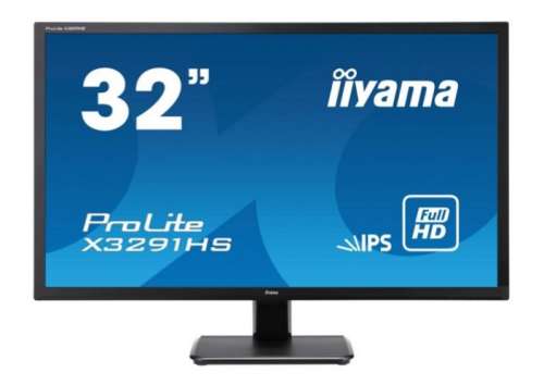 IIYAMA Monitor 31.5 cala X3291HS-B1 IPS,FH,HDMI,DVI,2x3W,-405617