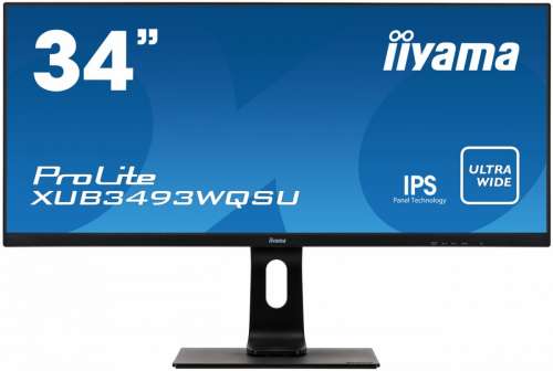 IIYAMA Monitor 34 cali XUB3493WQSU-B1 IPS UWQHD DP/USB/2xHDMI-358401