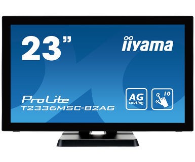 IIYAMA Monitor 23cale T2336MSC-B2AG IPS/10P/HDMI/USB/GLOS/AG-340375