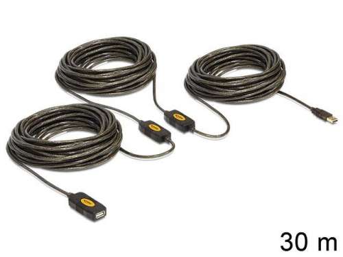 Delock Kabel przedłużacz USB AM-AF aktywny 30m-8546