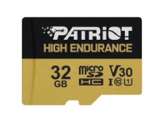 Patriot Karta microSDHC 32GB V30 High Endurance-719048