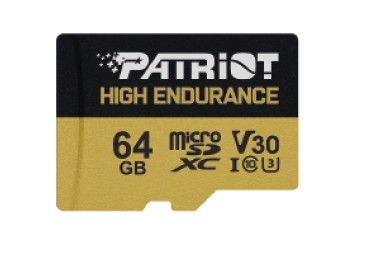 Patriot Karta microSDHC 64GB V30 High Endurance-719050