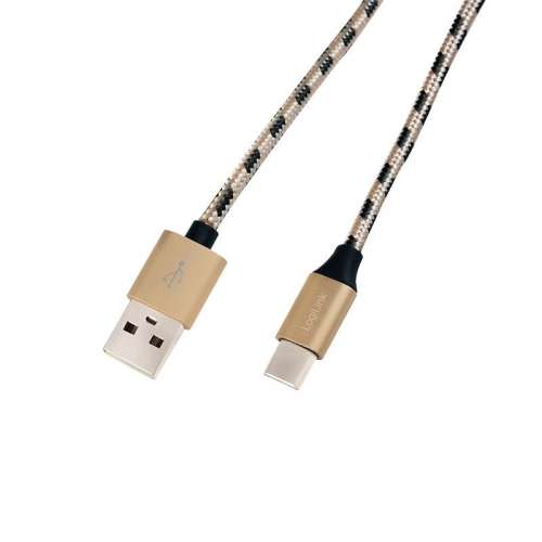 Kabel USB 2.0 LogiLink CU0133 USB A - USB-C, M/M, 1m-9070