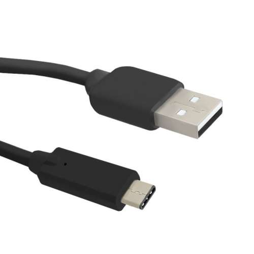 Kabel USB 2.0 Qoltec A męski/ USB 3.1 typC Męski | 0,25m-9295