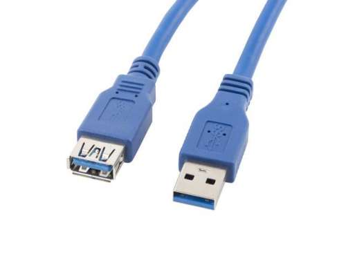 LANBERG Przedłużacz USB 3.0 Lanberg AM-AF 3m niebieski-8991