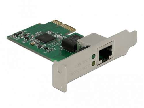 Delock Karta sieciowa Delock PCI-E - RJ-45 2.5Gb low profile-384421
