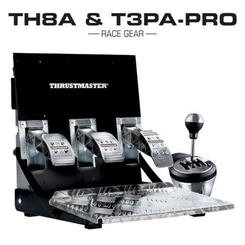 Thrustmaster Zestaw Skrzynia TH8A + Pedaly T3PA Pro PC Xbox PS3 PS4-352903
