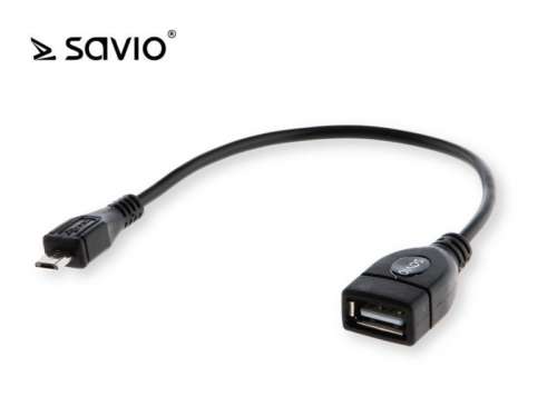 Elmak Adapter OTG USB AF - micro USB BM SAVIO CL-59-197070