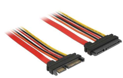 Delock Kabel SATA DATA III (6 GB/S) 22 PIN(F)->SATA 22 PIN(M) 50cm-385805