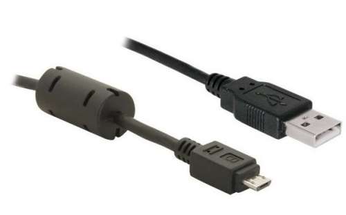 Delock Kabel USB micro->USB-A 2.0 1m czarny ferryt 82299-384930